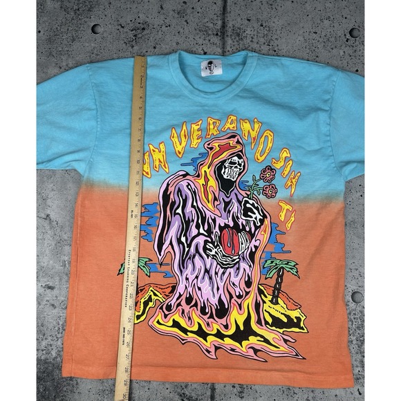 Warren Lotas X Bad Bunny "Un Verano Sin Ti" Ombre Tee T-Shirt / SIZE XL - Picture 7 of 8